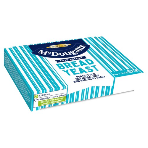McDougalls Fast Action Dried Yeast Sachets thumbnail 2
