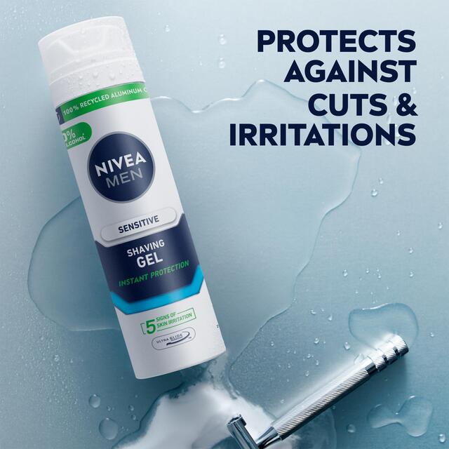 NIVEA MEN Sensitive Shaving Gel with 0 % Alcohol thumbnail 3
