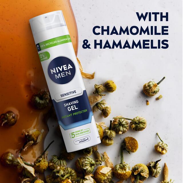 NIVEA MEN Sensitive Shaving Gel with 0 % Alcohol thumbnail 4