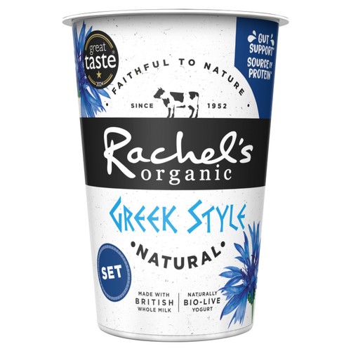 Rachel's Organic Set Greek Style Natural Yoghurt  thumbnail 2