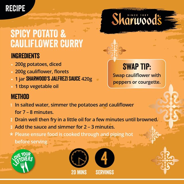 Sharwood's Jalfrezi Sauce thumbnail 2