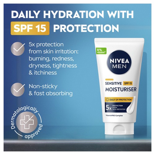 NIVEA MEN Sensitive Shaving Foam with 0 % Alcohol  thumbnail 5