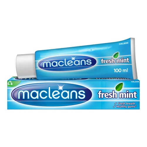 Macleans Fluoride Toothpaste Fresh Mint Peppermint Flavour