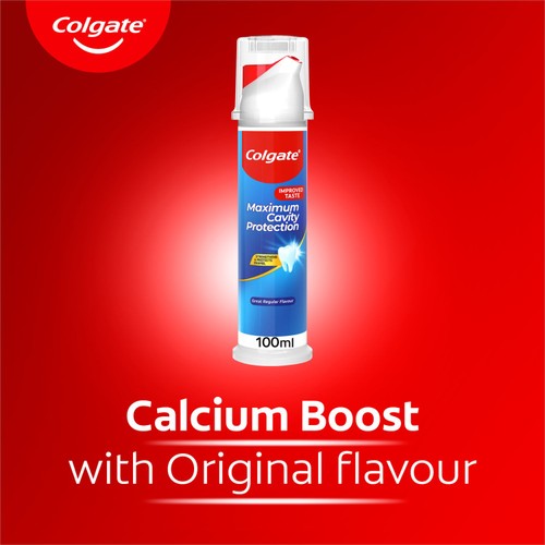Colgate Cavity Protection Toothpaste Pump thumbnail 2