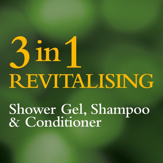 Badedas 3 in 1 Revitalising Shower Gel, Shampoo & Conditioner thumbnail 4