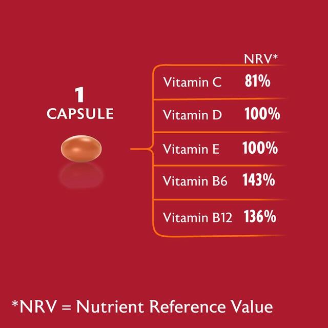 Seven Seas Cod Liver Oil Plus Multivitamins Omega-3 Fish Oil Capsules thumbnail 6