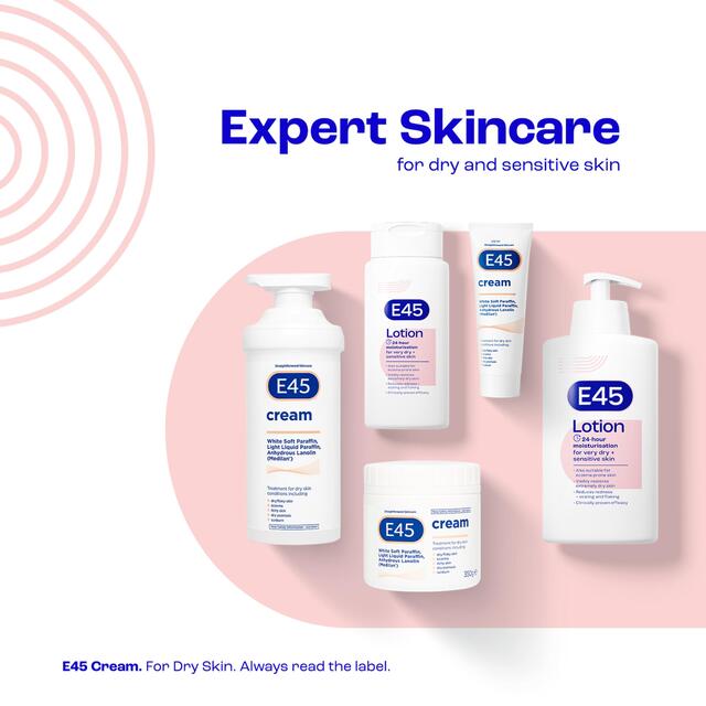 E45 Moisturiser Body Lotion for Dry & Sensitive Skin thumbnail 6