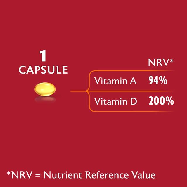 Seven Seas Cod Liver Oil One A Day Omega-3 Fish Oil & Vitamin D Caps thumbnail 7