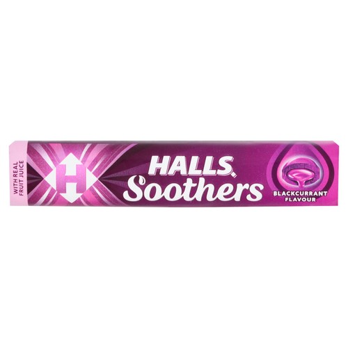 Halls Soothers Blackcurrant Sweets thumbnail 2