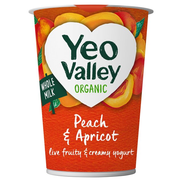 Yeo Valley Organic Peach & Apricot Yoghurt