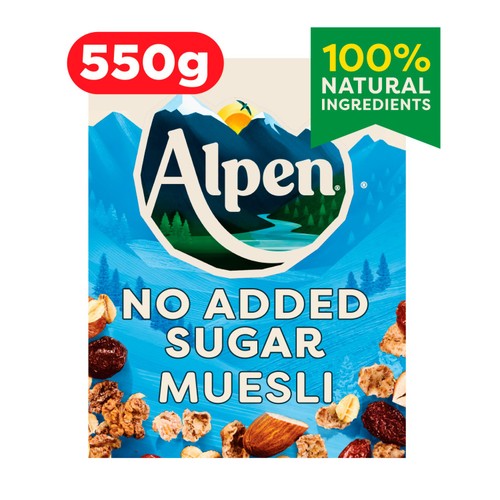 Alpen Muesli No Added Sugar