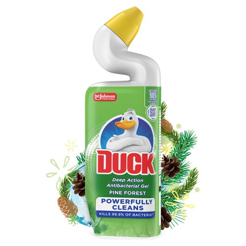Duck Deep Action Gel Toilet Liquid Cleaner Pine
