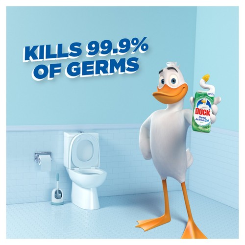 Duck Deep Action Gel Toilet Liquid Cleaner Pine thumbnail 5