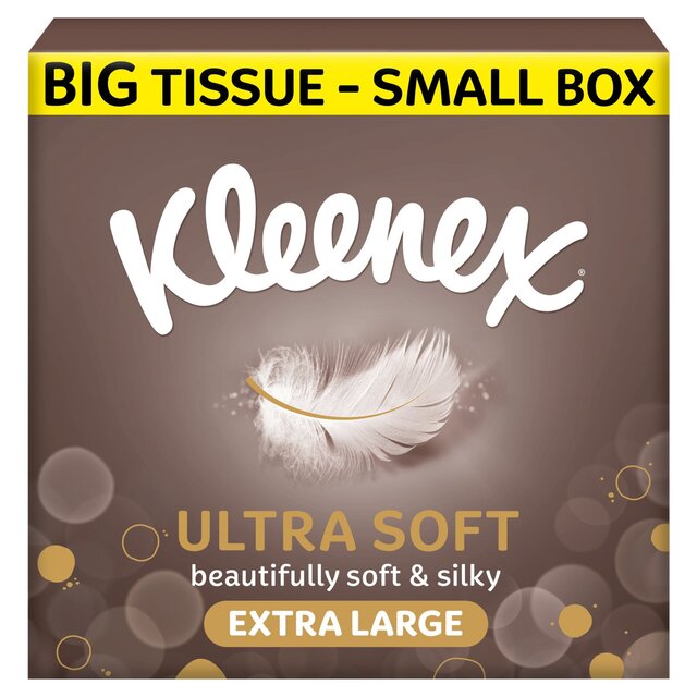 Kleenex Ultra Soft Extra Large Compact Box