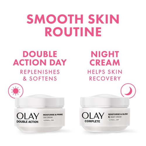 Olay Double Action Normal/Dry Moisturiser Day Cream thumbnail 6