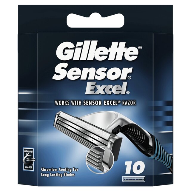 Gillette Sensor Excel Razor Blades thumbnail 2