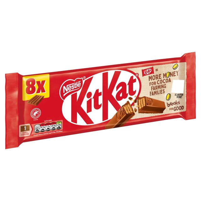 KitKat 4 Finger Milk Chocolate Bar thumbnail 3