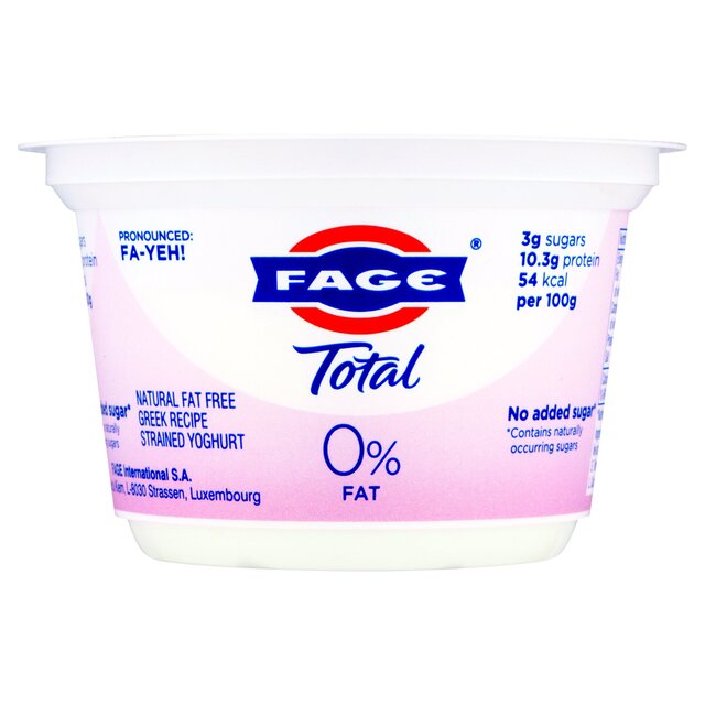 Fage Total 0% Fat Greek Recipe Strained Yoghurt
