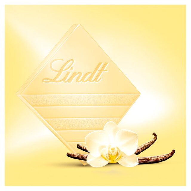 Lindt Excellence Natural Vanilla White Chocolate Bar thumbnail 4