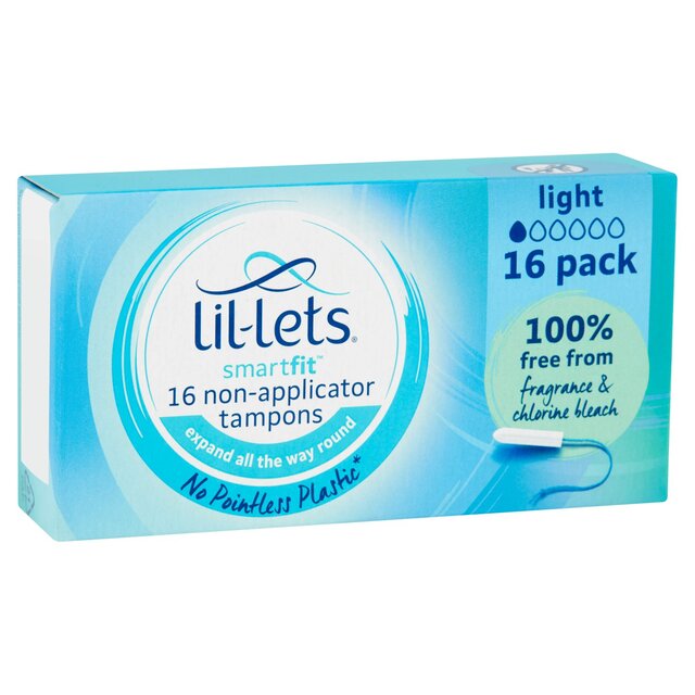 Lil-Lets SmartFit Non-Applicator Tampons Lite thumbnail 3