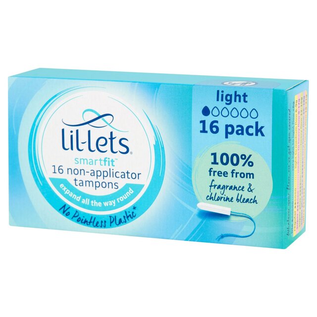 Lil-Lets SmartFit Non-Applicator Tampons Lite thumbnail 4