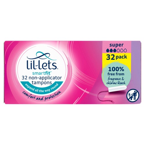 Lil-Lets Non-Applicator Tampons Super thumbnail 3