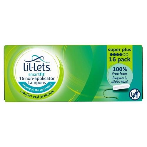 Lil-Lets Super Plus Non-Applicator Tampons thumbnail 2