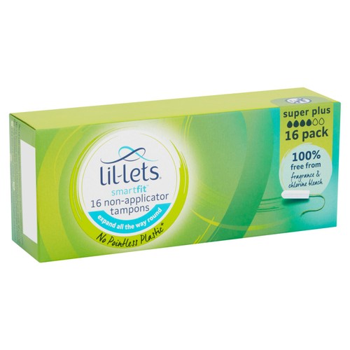 Lil-Lets Super Plus Non-Applicator Tampons thumbnail 3