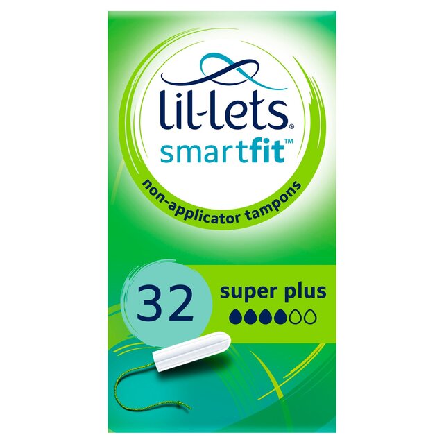 Lil-Lets Non-Applicator Tampons Super Plus