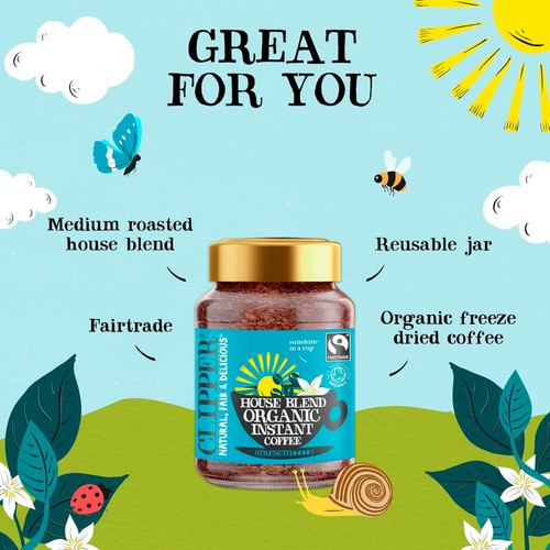 Clipper Fairtrade House Blend Organic Coffee thumbnail 6