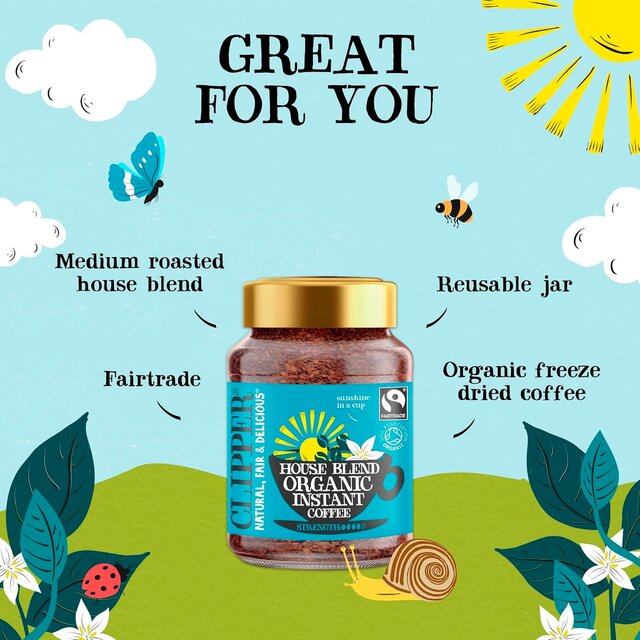Clipper Fairtrade House Blend Organic Coffee thumbnail 6