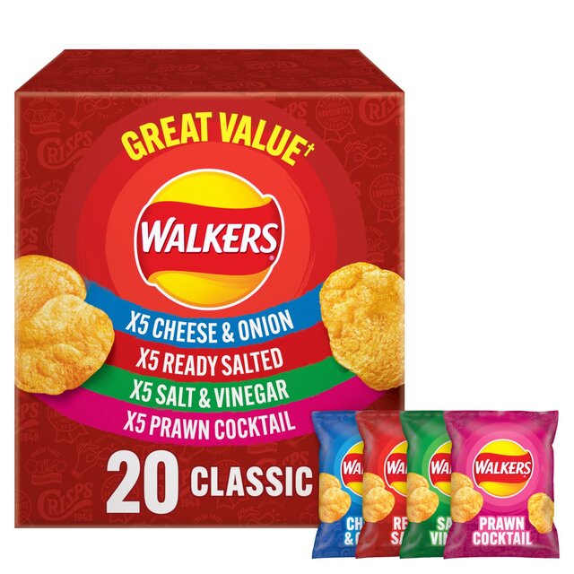 Walkers Classic Variety Multipack Crisps thumbnail 3