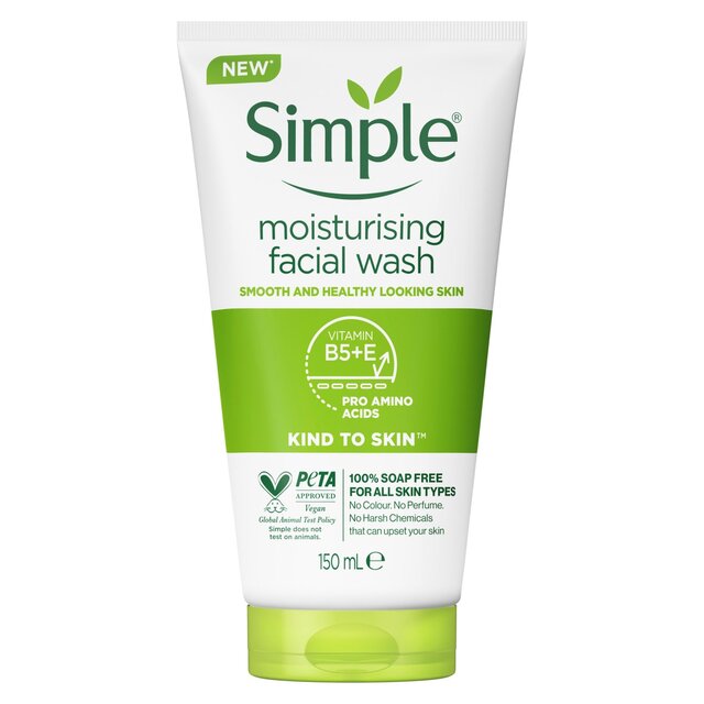 Simple Kind to Skin Moisturising Facial Wash Gel