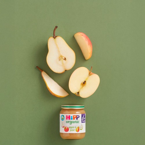 HiPP Organic Apple & Pear Baby Food Jar 6+Months  thumbnail 4