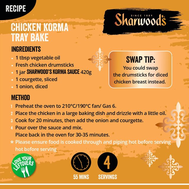 Sharwood's Korma Sauce thumbnail 5