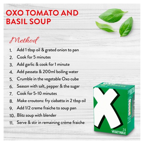 Oxo 12 Vegetable Stock Cubes thumbnail 3