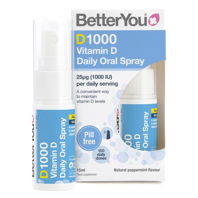 BetterYou D1000 Vitamin D Daily Oral Spray