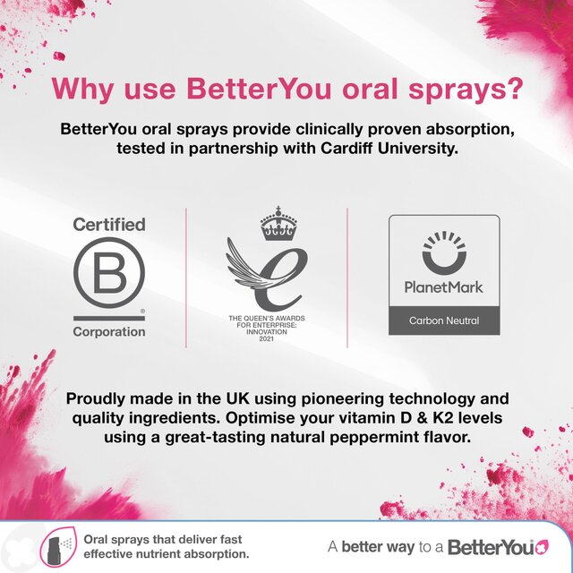 BetterYou D1000 Vitamin D Daily Oral Spray thumbnail 12