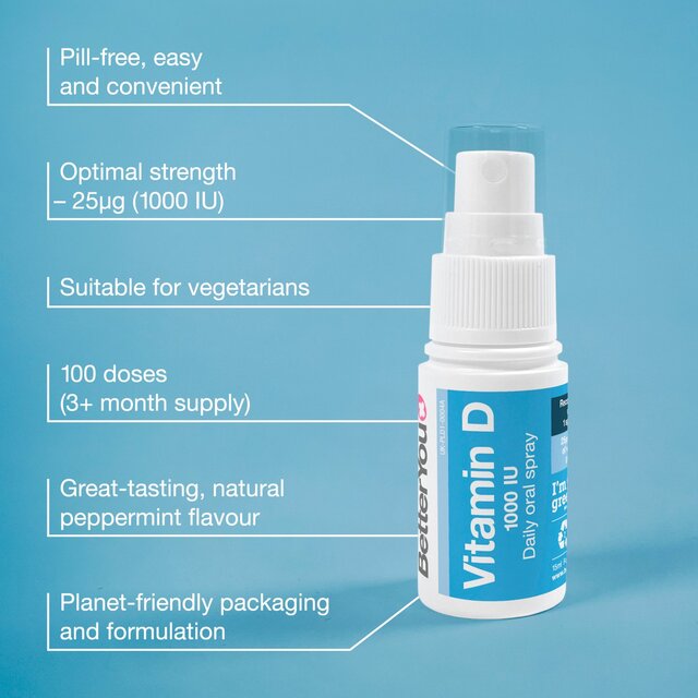 BetterYou D1000 Vitamin D Daily Oral Spray thumbnail 4