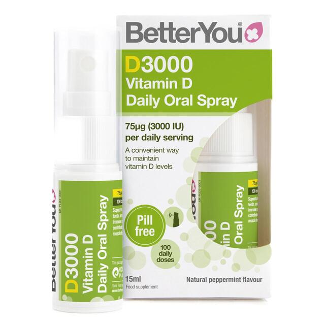 BetterYou D3000 Vitamin D Daily Oral Spray thumbnail 2