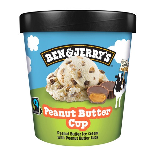 Ben & Jerry's Peanut Butter Cup Ice Cream Tub thumbnail 2