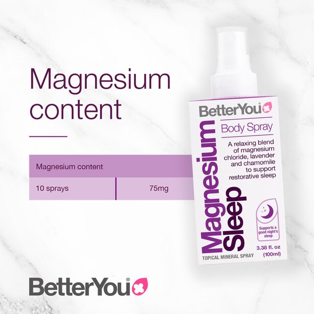 BetterYou Magnesium Sleep Body Spray thumbnail 4
