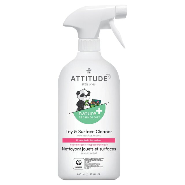 Attitude Baby Leaves - Toy & Surface Cleaner - Fragrance Free thumbnail 2