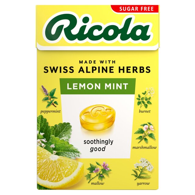 Ricola Lemon-Mint Sugar Free
