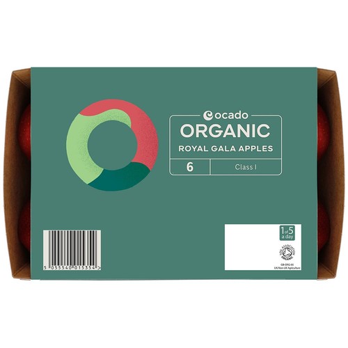 Ocado Organic Royal Gala Apples thumbnail 2