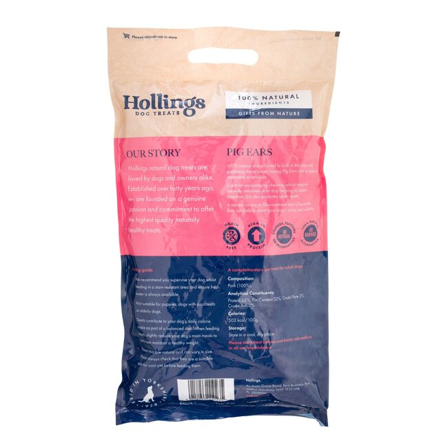 Hollings Pigs Ears Dog Treats thumbnail 7