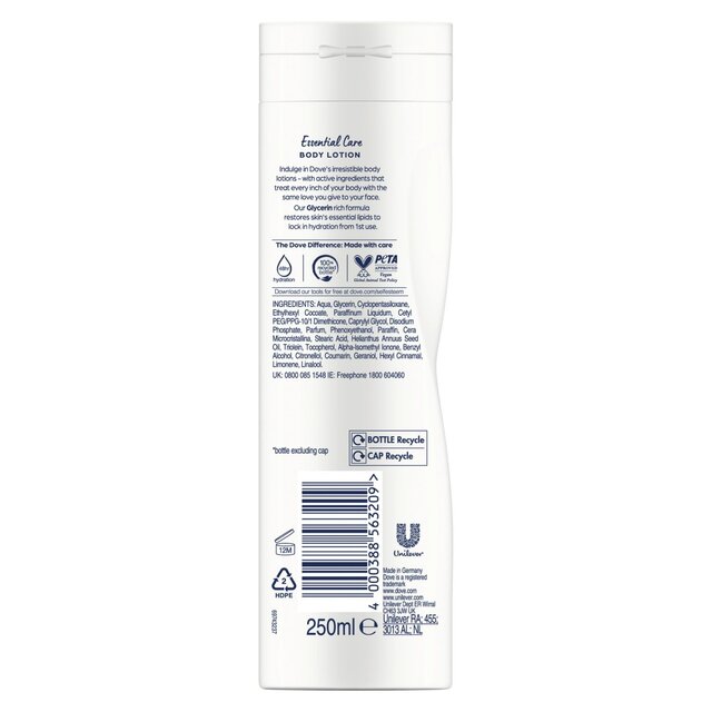 Dove Essential Nourishment Body Lotion thumbnail 4