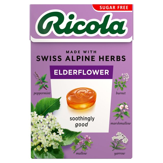 Ricola Elderflower Sugar Free