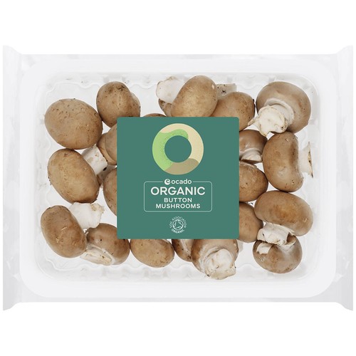 Ocado Organic Button Mushrooms