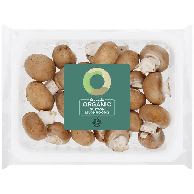 Ocado Organic Button Mushrooms